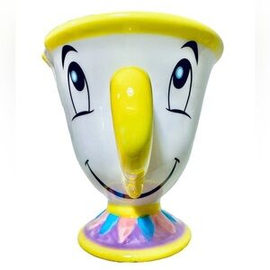 Disney Beauty And The Beast Chip Tea & Coffee Mug Pedestal Base Figural Licensed